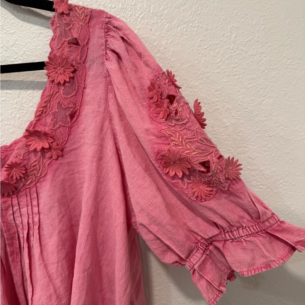Free people Sophie Cropped Top embroidered - Picture 5 of 8